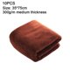 thumbnail image 2 of Paquete de 10 toallas de peluquería – Toalla de secado rápido para cabello, manos, uso facial en casa, salón, spa, barbería, 2 of 5