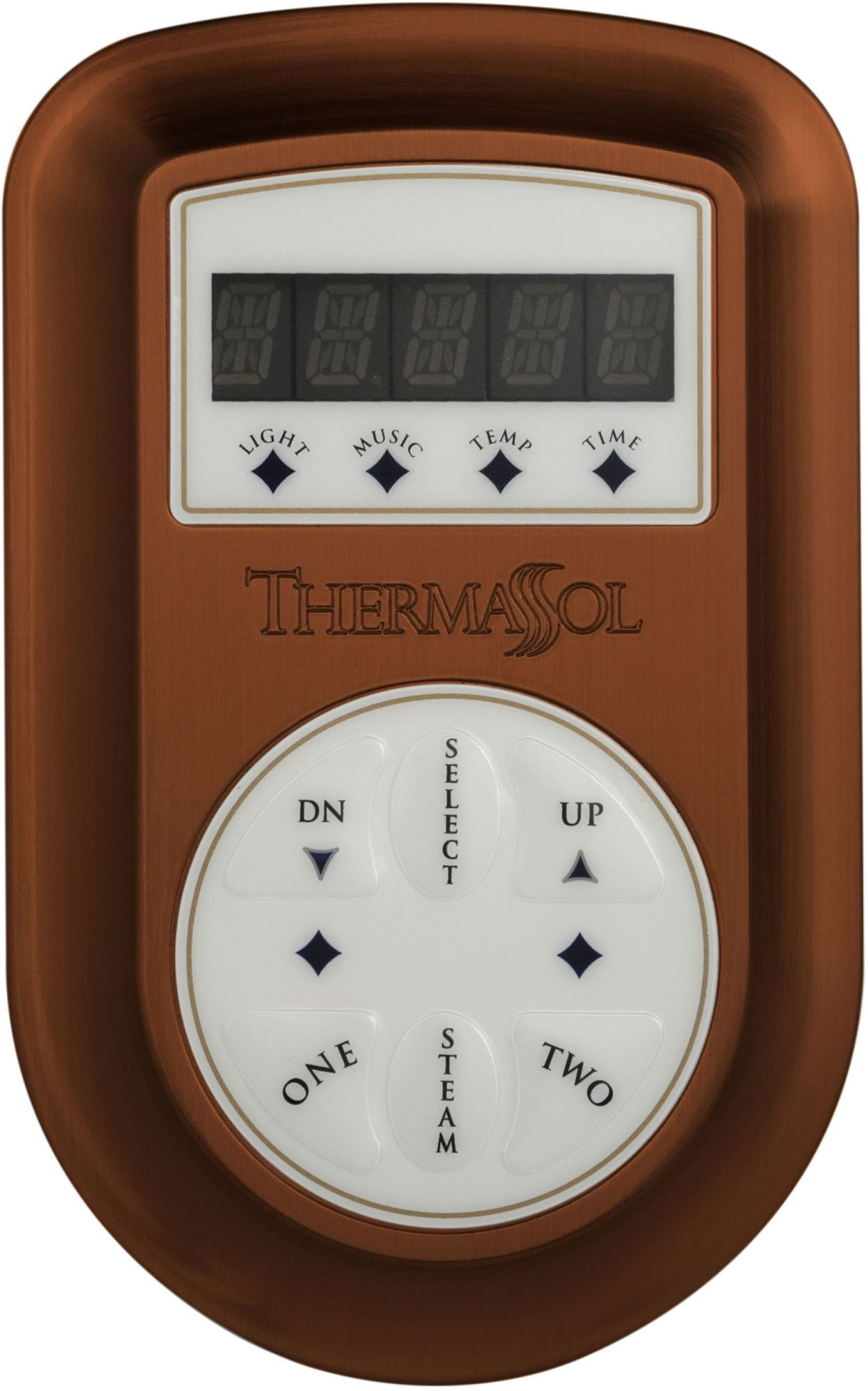 Thermasol Set Signature Programmable Steam Shower Controller Copper