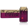 Coca-Cola Diet Zero Sugar Cherry Vanilla Soda Pop, 12 fl oz, 12 Pack Cans