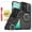 Black, variant on Kryonix for Samsung Galaxy A27 5G 6.7'' Case with Tempered Glass Screen Protector,Slide Camera Cover,Dual-Layer Hybrid Shockproof Magnetic Ring Holder,Rugged Slim Cell for Women Men,Red