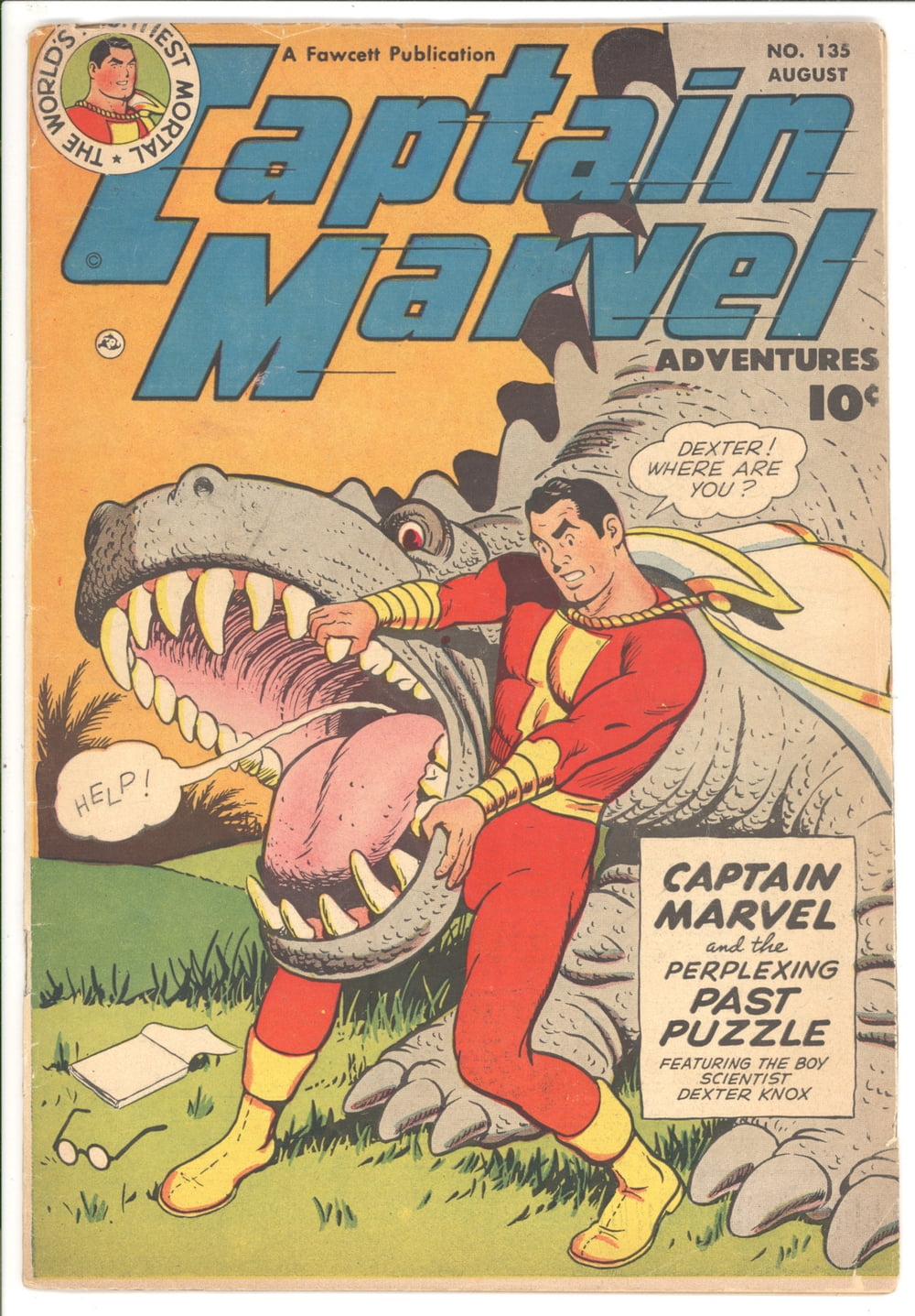 Cover of Captain Marvel Adventures #135