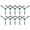 10 PACK, variant on PASILI 4/10pcs Green Side Brush For Roomba 105 / 205 / Plus 405 / 505 For Combo Vacuum Cleaner Spare Parts Side Brushes 10 PACK