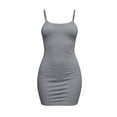 thumbnail image 4 of Short Dress for Women Mini Sleeveless Slim Fit Bodycon Short Tank Dress for Beach and Vacation, 4 of 5