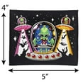 thumbnail image 2 of Alien Abduction Rave - Woven Patch - 5" x 4", 2 of 3