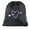 Arrow Heart-Black, variant on Valentine's Day Bags, Drawstring Cinch Backpacks, Valentines Day Gift Bags