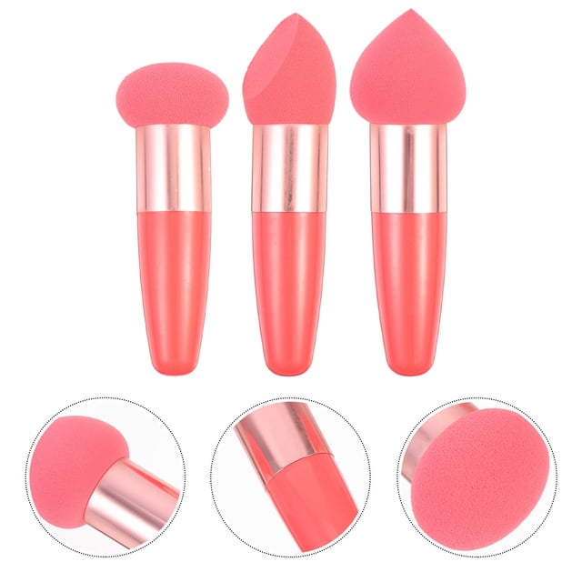OULII 3 Pcs Stylos de Maquillage pour Femmes, Pinceaux de Maquillage, Outils Cosmétiques, Rentrée Scolaire