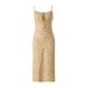 thumbnail image 1 of VISgogo - Vestido informal para mujer, estampado floral, sin mangas, cuello de tirantes, lazo en la parte inferior, vestido de playa con abertura alta VISgogo  moda, 1 of 9
