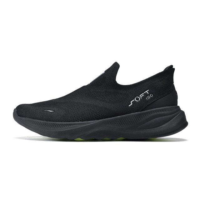 Zapatillas de deporte informales sin cordones SOFT GO 2 KNIT para hombre, con amortiguación, forro estable y malla, para correr, para uso diario AGLV017
