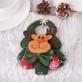 thumbnail image 7 of Ornaments Christmas Tree Door Decor Santa Claus Pendant for the Xmas Tree Knitted felt Christmas Pendant  Christmas Decoration Snowman Deer Bear Pendant (Snowman+Moose+2pcs), 7 of 7