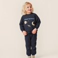 thumbnail image 4 of Conjunto de sudadera de algodón para bebés y niños de primavera y otoño, ropa para niños, jersey de dinosaurio y panda de dibujos animados para niñas, pantalones superiores con limón para niños, 4 of 5