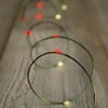 Fairy Lights Fairy Lights LED 2 Functions 32ft Green Wire Red/White Valentine's Day