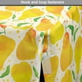 thumbnail image 4 of Pear Dog Crate Cover, Watercolor Style Fruit Leaves and Polka Dots Drawn by Hand, Easy to Use Pet Kennel Cover Small Dogs Puppies Kittens, 7 Sizes, Yellow Marigold, by Ambesonne, 4 of 6