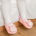 thumbnail image 3 of nsendm Male Shoes Shoes for Boys Shoes Autumn and Winter Boys and Girls Floor Socks Non Slip Plush Cartoon Animals Warm and Easy21 Shoes Pink 4, 3 of 4