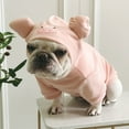 thumbnail image 2 of Opolski Pet Costume Pig Cosplay Breathable Soft Cat Dog Winter Warm Clothing for Halloween, 2 of 8