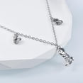 thumbnail image 5 of CHIC & ARTSY Western Cowboy Anklets 925 Sterling Silver Boots & Cactus Charm Anklet Bracelet Lightweight Comfortable Foot Chain for Women, 5 of 7
