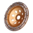 thumbnail image 2 of Diamond Cup Grinding Wheel, Concrete Grinding Wheel Multipurpose Double Row Grinding Wheel For Grinder For Cleaning For Polishing ANGGREK Otros, 2 of 8