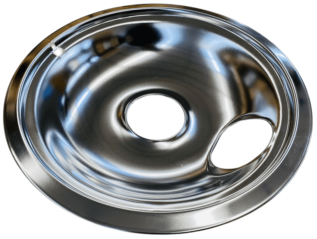 Range Top Drip Pans for Whirlpool, Sears, 3 of W10196406 & 1 of W10196405