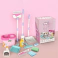 thumbnail image 2 of Fesfesfes 12 Piece Simulated House Cleaning Tools Puzzle Set for Children Clean Rooms Sweep Floors Features Promotes Responsibility Practical Skills Ideal for Ages 4, 2 of 5