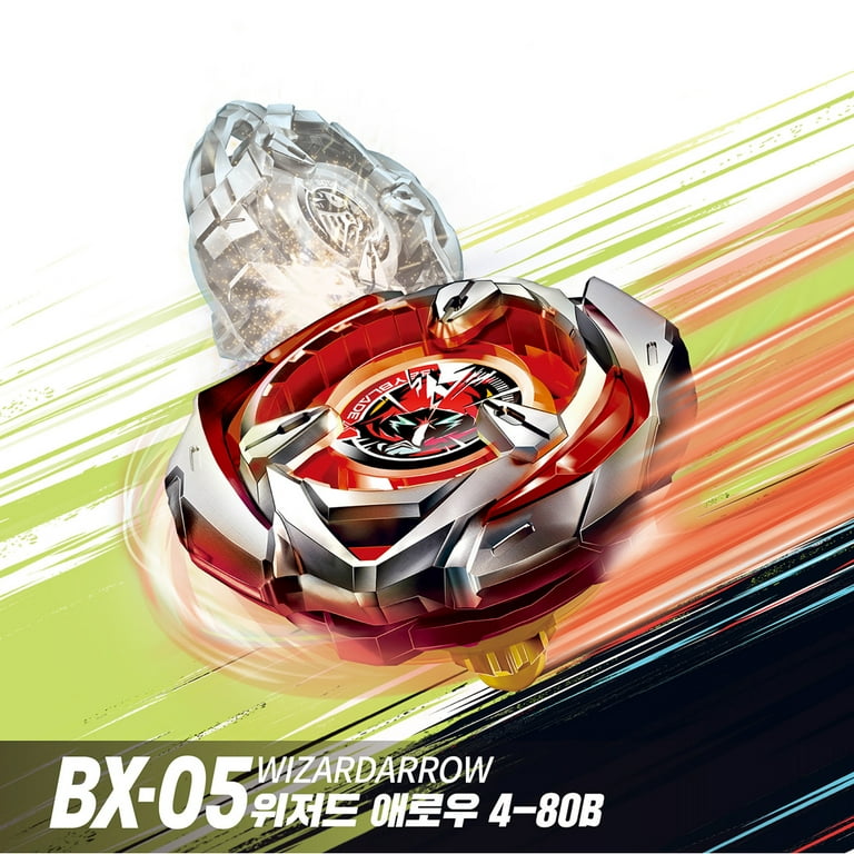 Takara Tomy Beyblade X BX-05 Booster Wizard Arrow 4-80B Four Takara Tomy Beyblade X BX-05 Booster Wizard Arrow 4-80B Four
