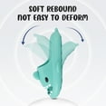 thumbnail image 3 of SAGUARO Cloud Shark Slides for Kids Cute Cartoon Slippers Shower Sandals, 3 of 7