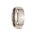 thumbnail image 4 of Mens Chisel 8mm Comfort Fit Titanium Wedding Band Ring, 4 of 4