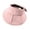 Pink, variant on Helii Women Crownless Open Top Sun Hat Wide Brim UV Protection Ponytail Hat with Adjustable Bowknot Drawstring, Foldable Packable Floppy Beach Visor Cap Black,One Size