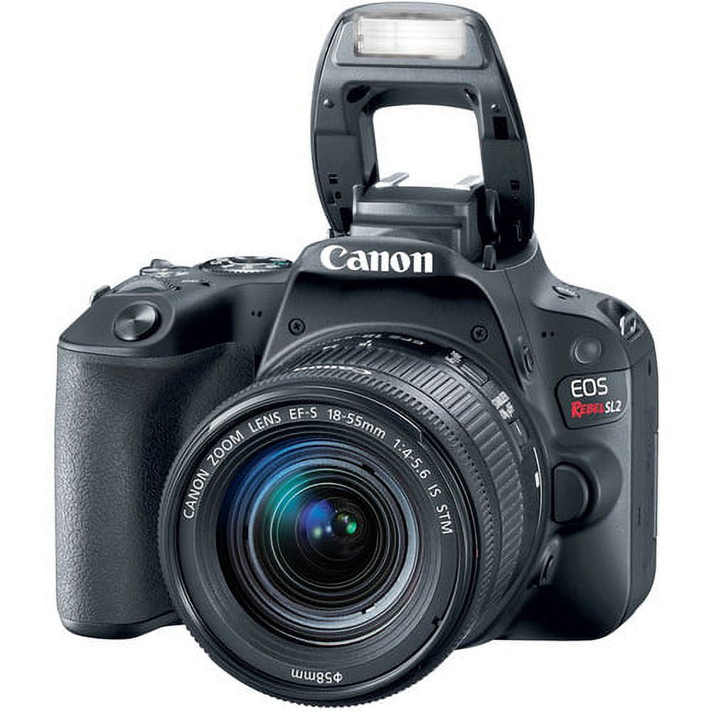 Canon EOS Rebel SL2 DSLR Camera with 18-55mm Lens (Black) - image 3 of 5