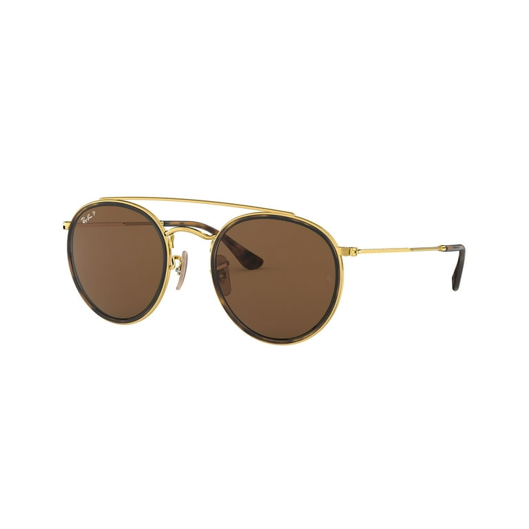 Ray ban round 2025 double bridge noir
