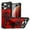 Red, variant on ELEHOLD Case for iPhone 17 Pro Max, Shockproof Magnetic Phone Case with Stand, Wireless Charging Compatible,Red