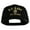 Black, variant on US Navy CPO Retired Military Embroidered Solid Cotton Twill Pro Style Cap - Navy OSFM