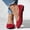 Red, variant on Kayannuo Loafers Women Shoes Summer Womens Shoes Fashion Women Casual Cusp Head Comfy Casual Shoes