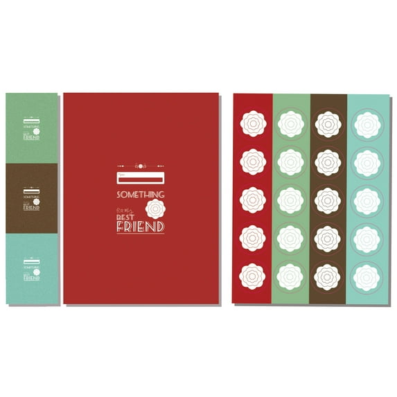 Briday Wrapping Paper Set - Something for My Best Friend