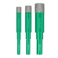 thumbnail image 3 of 6-16MM Dry Diamond Coated Drill Bit for Drilling Tile Marble Glass Ceramic Hole, 3 of 5