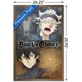 thumbnail image 3 of Black Clover - Teaser Wall Poster, 22.375" x 34", Framed, 3 of 5