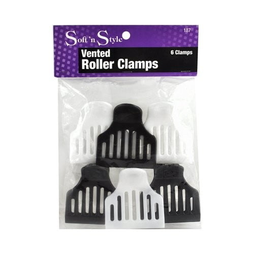 SOFT 'N STYLE Vented Roller Clamps HC187