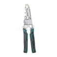 thumbnail image 3 of Alicates pelacables plegables, herramienta manual para electricistas, profesionales Verde, 3 of 9