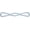 Blue, variant on 8-Shaped Resistance Bands with Handles for Arms Back Shoulders Exercise Yoga Pilates Home Gym