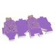 thumbnail image 4 of Cajas De Regalo Para Fiestas Caja De Embalaje De Favor Patrón Portátil Hermoso Papel Iridiscente Multiusos 50 Piezas Ahuecadas Para Bodas ANGGREK Otros, 4 of 7