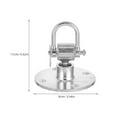 thumbnail image 2 of IDEANATEGRATE 1Pack Speed Bag Swivel for Boxing Gym Stainless Steel Smooth Rotation, 2 of 8