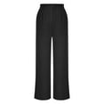 thumbnail image 6 of ABATAB Dress Pants for Women Business Casual Work Pants High Waist Stretchy Palazzo Trousers Pull on Office Slacks Bottoms, 6 of 7