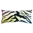 thumbnail image 2 of Everything Comfy Tiger Print Decorative Pillow, 16x6 Inch, Pastel Gradient,, 2 of 4