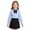 Black, variant on Junboys Children's Long Sleeve School Uniform Shirt - Casual Dress Top for Everyday, Great Back to School Clothes for Kids, Classic Button-Free Shirt for Comfort,Black 100