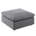 thumbnail image 2 of Modway Commix Sunbrella® Outdoor Patio Ottoman in Gray, 2 of 5