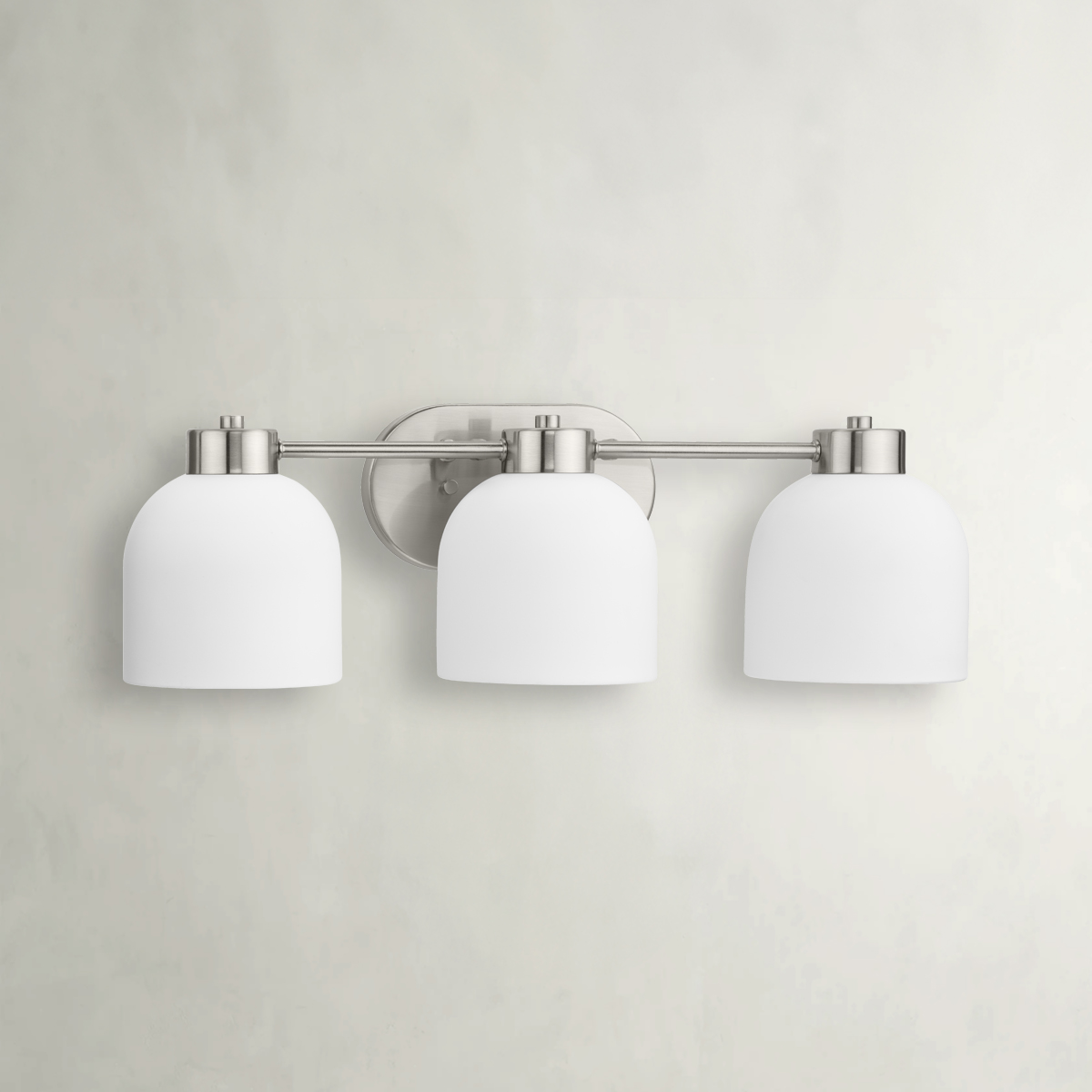 Avec 22-in 3-Light Brushed Nickel Bath Contemporary Vanity Light
