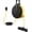 Yellow, variant on 30 Ft Retractable Extension Cord Reel, 16/3 SJTW Power Cord with 3 Electrical Outlets, Ceiling or Wall Mount, 10 Amp Circuit Breaker, Adjustable Stopper, Metal Plate, UL Listed,Red