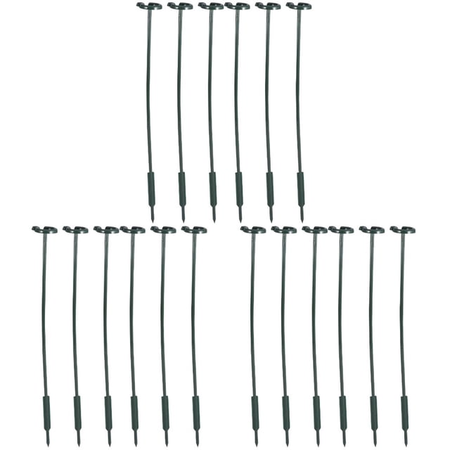 HLONK 18 Pcs Flower Pots Modern Home Decor Single Stem Plant Support Holder Stand Display Flowers Rack Plants Indoor