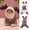 Khaki, variant on Warm Fleece Deer Pet Costume Christmas Dog Costume Pet Cat Funny Holiday Party Cosplay Santa Dress Up Apparel for Cats and Small Dogs Christmas Print Pet Christmas Dress,Khaki,L