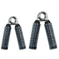 thumbnail image 7 of Opolski Stainless Steel Hand Grip Trainer 30/60 lb Strength Trainer Forearm Strengthener Non-Slip Heavy-Duty Finger Exerciser Wrist Rehabilitation Hand Exerciser Black, 7 of 7