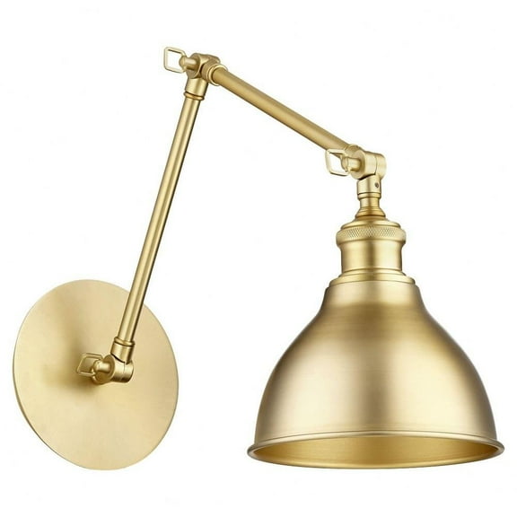 1 Light Wall Mount-Aged Brass Finish Bailey Street Home 183-Bel-4539549