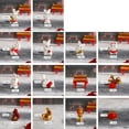 thumbnail image 6 of Mightlink 2/3Pcs Rabbit Figures Vivid Expression Decorative Resin Miniature Cute Chinese New Year Rabbit Zodiac Ornaments for Office, 6 of 7